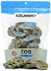 1ea 3 oz. Icelandic+ Cod Skin Rolls - Health/First Aid